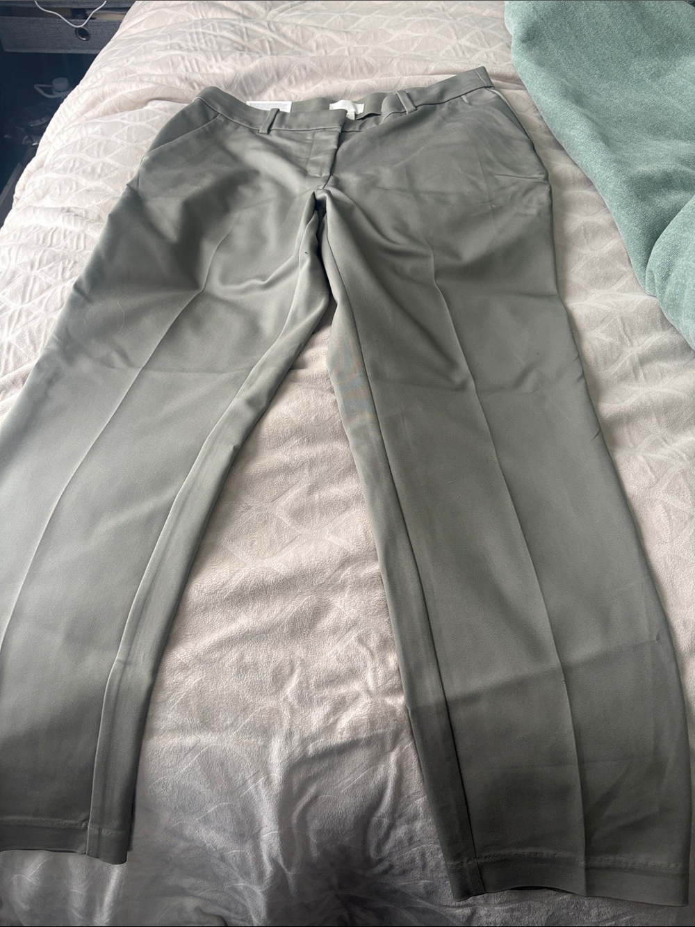 H&M Olive Green Women's Dress Pants